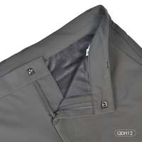 Pantalones Deportivos Color Caqui para Hombre HH Golf con Cierre de Botón, 100% Algodón, Diseño Liso