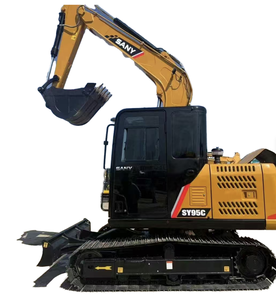 Oferta caliente: Excavadora Sanys SY95C usada, excavadoras Sanys de 9 y 10 toneladas, excavadoras de segunda mano con orugas motorizadas, certificación CE. - Product Image 1