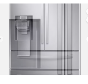 New High Factory Quality 28 Cu. Ft. 4-<b>Door</b> French <b>Door</b> Refrigerator 21.5" Touch <b>Screen</b> Family Hub Stainless Steel OEM DIY - Product Image 3