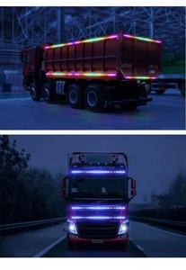 Toptan 1/1.2/1.5/1.8/2/2.2/2.4M otomatik RGB kovalayan şerit LED kamyon Pickup evrensel arka römork için sinyal lambası açın Led ışık - Product Image 6