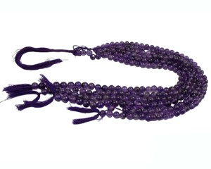 Améthyste naturelle perles faites à la main brins meilleur cadeau pour bijoux composant de pierre de naissance et fabrication tous - Product Image 5