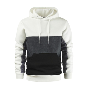 2024 unisexe Streetwear pull confortable coton mélangé kangourou poche à capuche plusieurs couleurs Style décontracté à la mode unisexe - Product Image 5