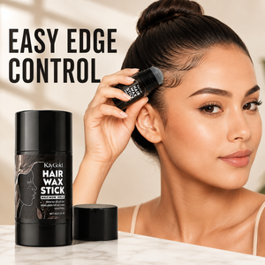 Bâton de coiffage capillaire à la cire d'abeille 40g avec macadamia et kaolin, tenue forte et souple pour les cheveux de bébé, les frisottis et les mèches rebelles, contrôle des bords pour une finition lisse - Product Image 1