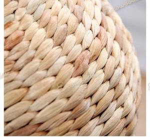 Jacinto de agua tejido a mano de alta calidad, jarrón decorativo tejido de Color Natural, florero de flores secas para decoración para sala de estar - Product Image 3