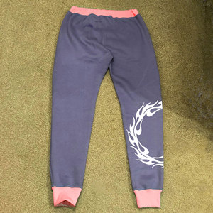Wealthy Sports 100% Cotton Casual Men's Sweatpants Washed Breathable Quick Dry Eco-Friendly Windproof Lightweight Drawstring Mid - Product Image 2