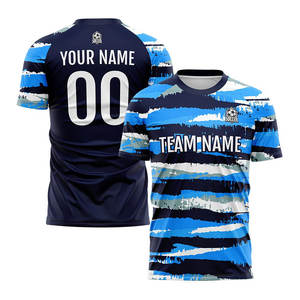 Camiseta de fútbol de alta calidad personalizable con diseño personalizado Tamaños y colores personalizados Servicio OEM para adultos unisex - Product Image 2