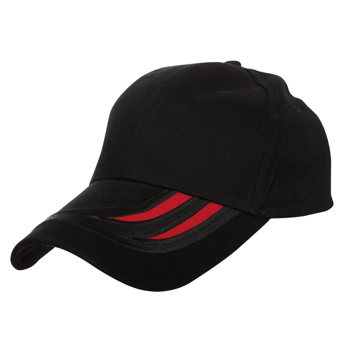 สีดำ/ แดง