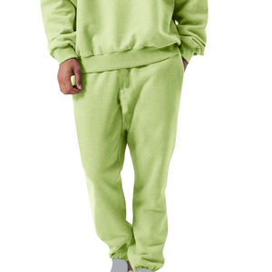 Ensemble de survêtement pour homme sur mesure, logo, poids lourd, surdimensionné, de haute qualité, uni, coupe ajustée, survêtement pour homme, saison hivernale - Product Image 3