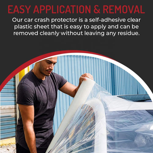 <span class=keywords><strong>Film</strong></span> de protection contre les collisions, 36 pouces x 100 pieds x 3 MIL, <span class=keywords><strong>film</strong></span> de protection pour véhicules endommagés, <span class=keywords><strong>film</strong></span> de protection automobile super résistant, retrait propre - Product Image 3