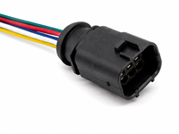 Connecteur Auto Scellé Haute Précision, Paire 1J0973713G Femelle et 3B0973813 Mâle, Terminal Original, Faisceau de Câblage Assorti
