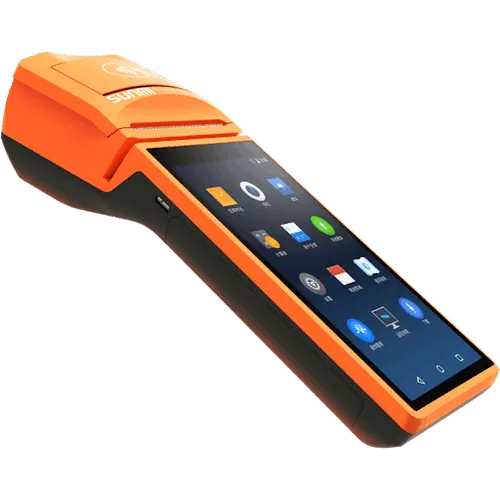 P2 Pro Mobiele Betaalterminal Geïntegreerd 1d Barcodescanner, Magneetstrip, Ic-Kaart En Nfc-Lezer