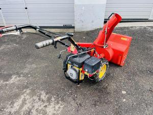 Souffleuse à neige professionnelle à essence sur chenilles rouges, avec moteur intégré, garantie 2 ans - Product Image 6