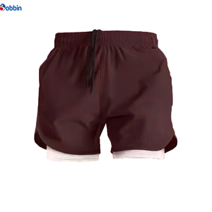Shorts de sport 2 en 1 avec doublure plus longue, shorts personnalisés pour hommes, shorts de course pour hommes, shorts d'entraînement en plein air, shorts de yoga - Product Image 4