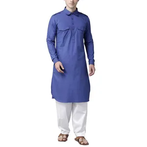 2023 Nieuwe Collectie Heren Casual Islamic Kurta Shalwar Collectie Hoge Kwaliteit Heren Mode Stijlvolle Jurk
