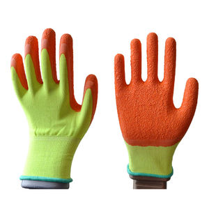 Gants en cuir de vache fendu Anti-feu Gants de longueur de coude pour la protection des mains - Product Image 1