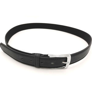 Cinturones de Cuero Vacuno para Hombre al por Mayor OEM/ODM con Hebilla de Acero con Logotipo Personalizado, Transpirables e Impermeables, en Colores Negro y Marrón - Product Image 3