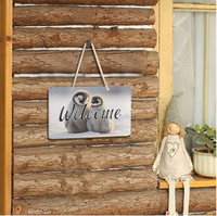 Panneau de porte suspendu décoratif en PVC personnalisé et plaque de porte pour la décoration de la maison, du bureau et de la chambre d'enfant