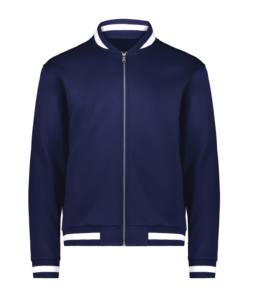 Veste bomber en toile unisexe OEM de style vintage imperméable coupe-vent camouflage brodée col montant coupe ample - Product Image 1