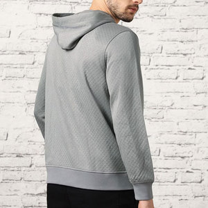 Sudadera con Capucha de Forro Polar de Poliéster/Algodón Bordada, Estilo Deportivo y Tacto Suave, Ligera, Ideal para Combinar, Ropa Diaria Informal - Product Image 3