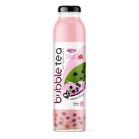 Rita 315ml glazen fles Matcha Bubble Tea met Tapioca Parels drank Melkthee Groothandel Leverancier OEM ODM Private Label