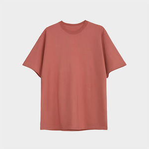 T-shirt vierge décontracté en coton de haute qualité T-shirts OEM pour hommes T-shirt uni Impression personnalisée T-shirt surdimensionné lourd pour hommes - Product Image 4