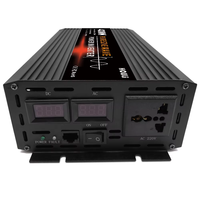Convertisseur de courant alternatif HOULI modèle HPZ2000 1000W 1600W 2000W 4000W monophasé pour voiture et usage domestique 50/60Hz 90% d'efficacité onde sinusoïdale pure DC 24V