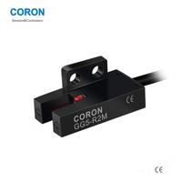 Capteur photoélectrique CORON GG5 à micro-fente optique, interrupteur NPN PNP, LED infrarouge, fil de connexion, distance de détection 5 mm, IEC