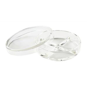 Piastra Petri con coperchio, divisa - Product Image 1