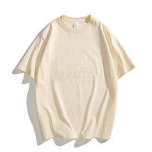 Camisetas de hombre unisex con diseño de logotipo de impresión personalizada de algodón orgánico listas para enviar - Product Image 2