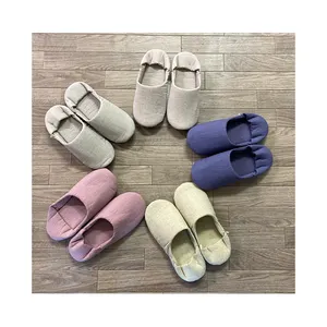 Flat Soft Gentle Textured Slides Flip Flops Slippers For Women