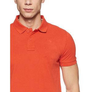 Camisa POLO de manga corta informal de verano para hombre, cuello en V, Color sólido, tela antiarrugas, nueva solapa, diseño de cuello Vertical - Product Image 5