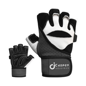 Gants d'entraînement demi-doigts pour hommes en néoprène respirant avec logo personnalisé pour le fitness, l'haltérophilie et le sport vente en gros - Product Image 6