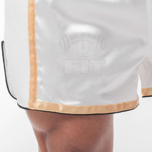 กางเกงมวยผ้าซาตินโพลีเอสเตอร์สำหรับผู้ชายกางเกงกีฬาศิลปะการต่อสู้ทำจากโรงงานสินค้ามาใหม่2024 - Product Image 5