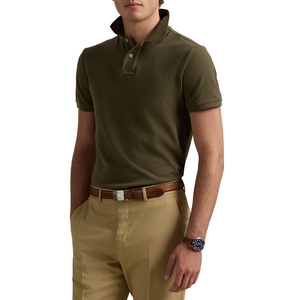 เสื้อโปโลสำหรับผู้ชายผ้าฝ้ายระบายอากาศได้ดีปรับแต่งได้เสื้อผ้าคุณภาพสูงแบบปกติเพื่อความสบายและสั่งซื้อจำนวนมาก - Product Image 2