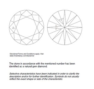 B2B D'Vins Jewels para GIA Certified 1,51 CT Diamante blanco suelto Natural Redondo J Color FL FLOW Pureza EX Corte pulido - Product Image 5
