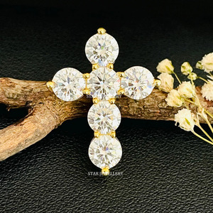 เครื่องประดับเพชร CVD สีทอง14K สำหรับปลูกในห้องปฏิบัติการ - Product Image 5