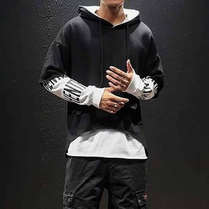Venta al por mayor 100% Algodón Hombre Sudaderas con capucha Casual Cremallera Sudadera con manga larga Hecho por Vestido Deportes - Product Image 6