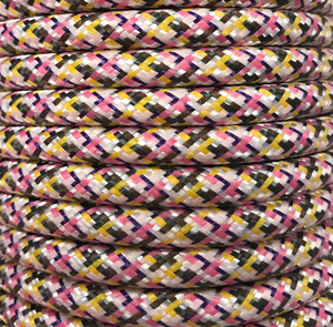 Striscia decorativa in tessuto da 5 metri, glitter pixel rosa (CIR62PI05) - Product Image 1