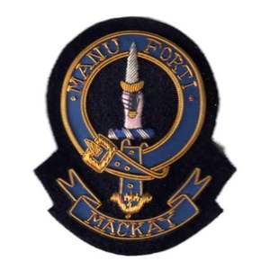 Écusson brodé du blason du clan Macpherson. C'est un emblème symbolique représentant le clan écossais Macpherson. - Product Image 5