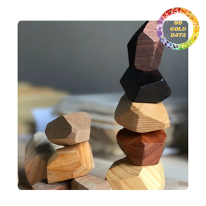 Custom Logo <b>Wooden</b> Balancing Stones From Viet Nam | OEM/ODM Natural <b>Wooden</b> Blocks for Wholesale - Product Image 3
