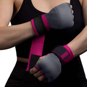 Gants de sport demi-doigts de qualité supérieure pour la musculation, avec coussinets en gel, protection pour l'entraînement, en tissu élastique - Product Image 5