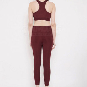 Ensembles de yoga pour femmes grande taille, design personnalisé, taille élastique, vente chaude, respirants, style unique - Product Image 3