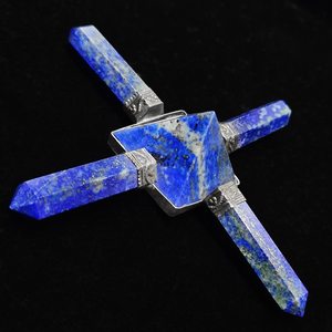 Lapis Lazuli เครื่องกำเนิดพลังงานพีระมิดผลิตภัณฑ์บำบัดและการทำสมาธิ - Product Image 3