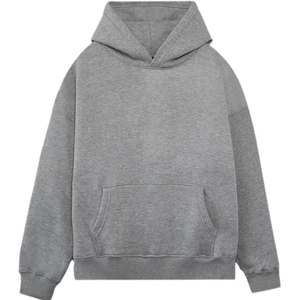 Sudadera con Capucha Unisex Personalizada al por Mayor, 280 g/m², Doble Botonadura, Sólida, Transpirable, Bordada, Pantalones Deportivos, Prendas Esenciales de Invierno, Algodón - Product Image 1