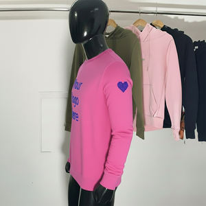 Suéter de Cuello Redondo de Algodón 100% de Moda Otoño Invierno para Hombre y Mujer, Ropa de Trabajo Holgada Transfronteriza, Suéter de Marca - Product Image 3