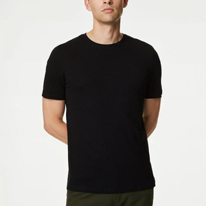 Camiseta transpirable de cuello redondo de algodón Premium para hombre - Product Image 6