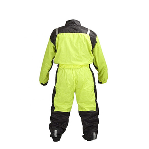 Traje de servicio OEM con conjunto de traje impermeable recién llegados ropa de lluvia personalizada chaqueta con bolsillos laterales sólidos para exteriores para adultos - Product Image 6