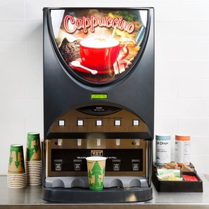 Mejor Proveedor de Dispensadores de Bebidas Calientes iMIX-5 para Cappuccino/Espresso con 5 Tolvas - 120V - Product Image 3