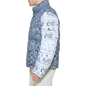 Chaqueta acolchada de burbujas de alta calidad con logotipo personalizado OEM, chaquetas acolchadas para hombre que mantienen el calor, chaqueta acolchada de invierno para hombre - Product Image 3