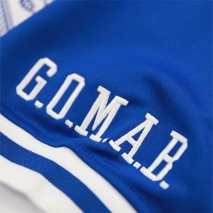 Maillot de football PBS bleu royal 100% polyester Phi Beta Sigma Jersey avec logo de l'équipe brodé sur le devant, le dos et les épaules - Product Image 6